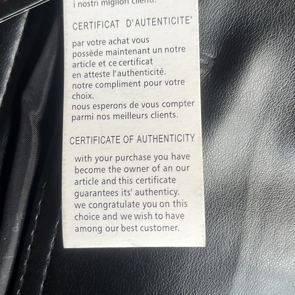 Emporia A Collezione Faux Leather Jacket - Picture 3 of 9